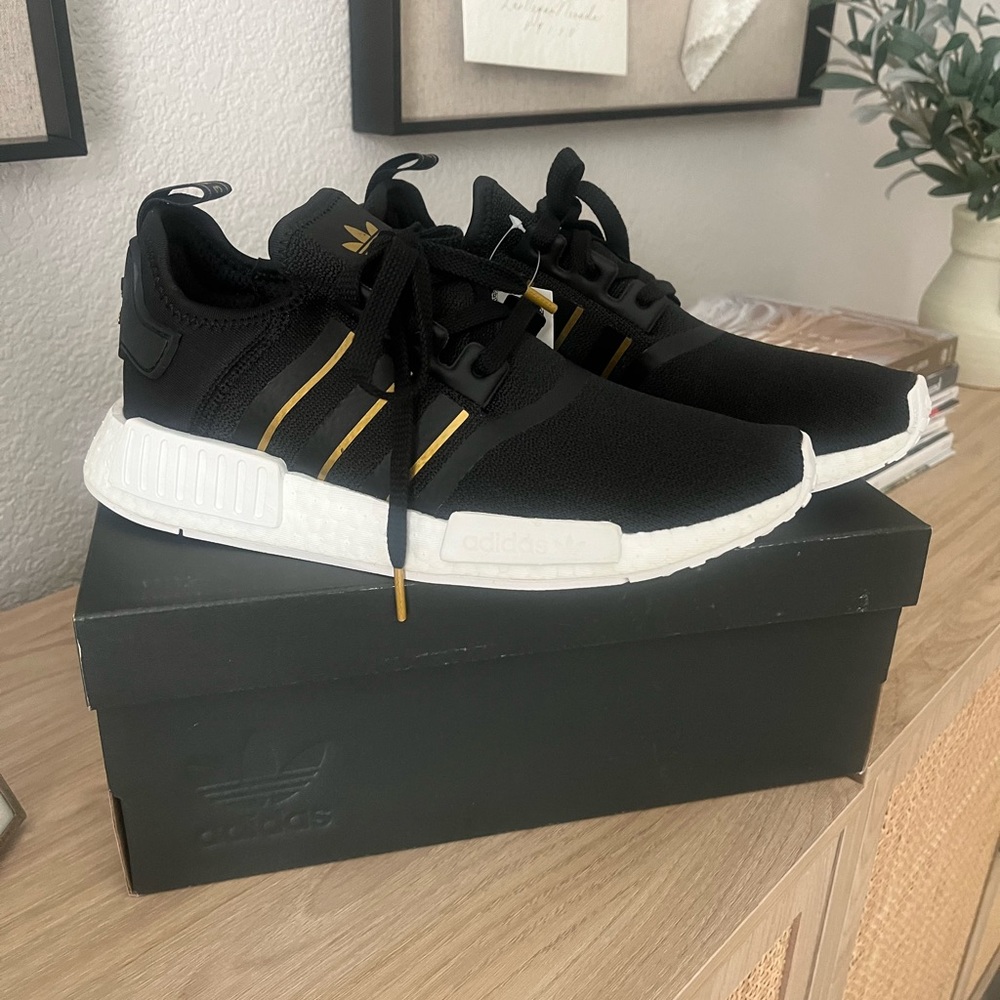 Adidas Black and Gold